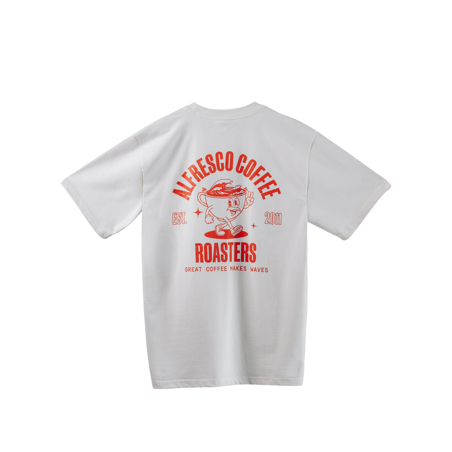 Makes Waves Mascot Tee
