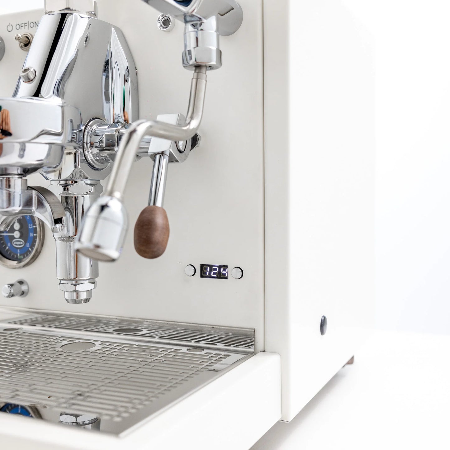 Quick Mill Aquila White Coffee Machine