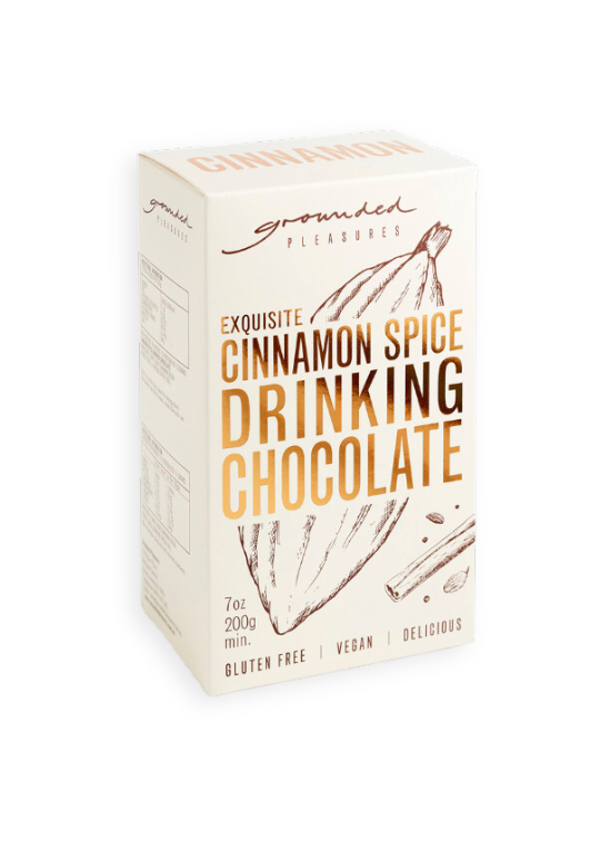 Cinnamon Spice Drinking Chocolate - Grounded Pleasures