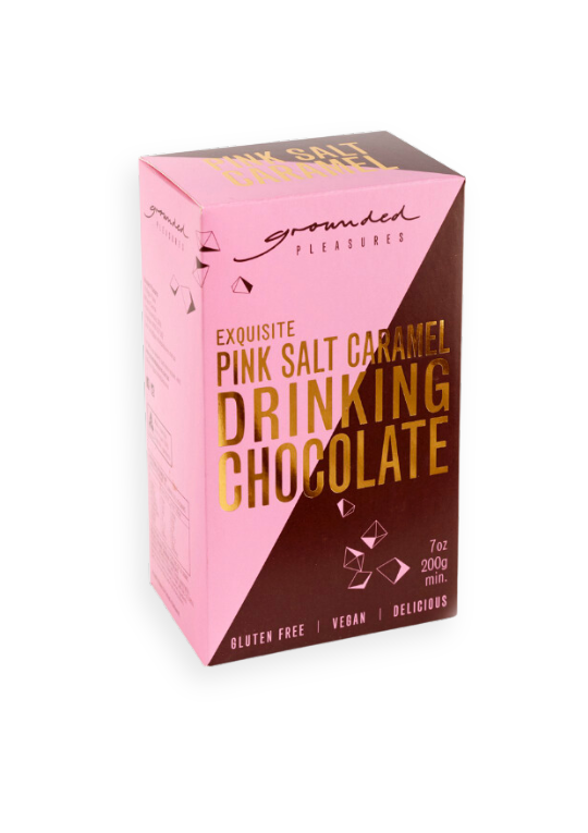 Pink Salt Caramel Drinking Chocolate