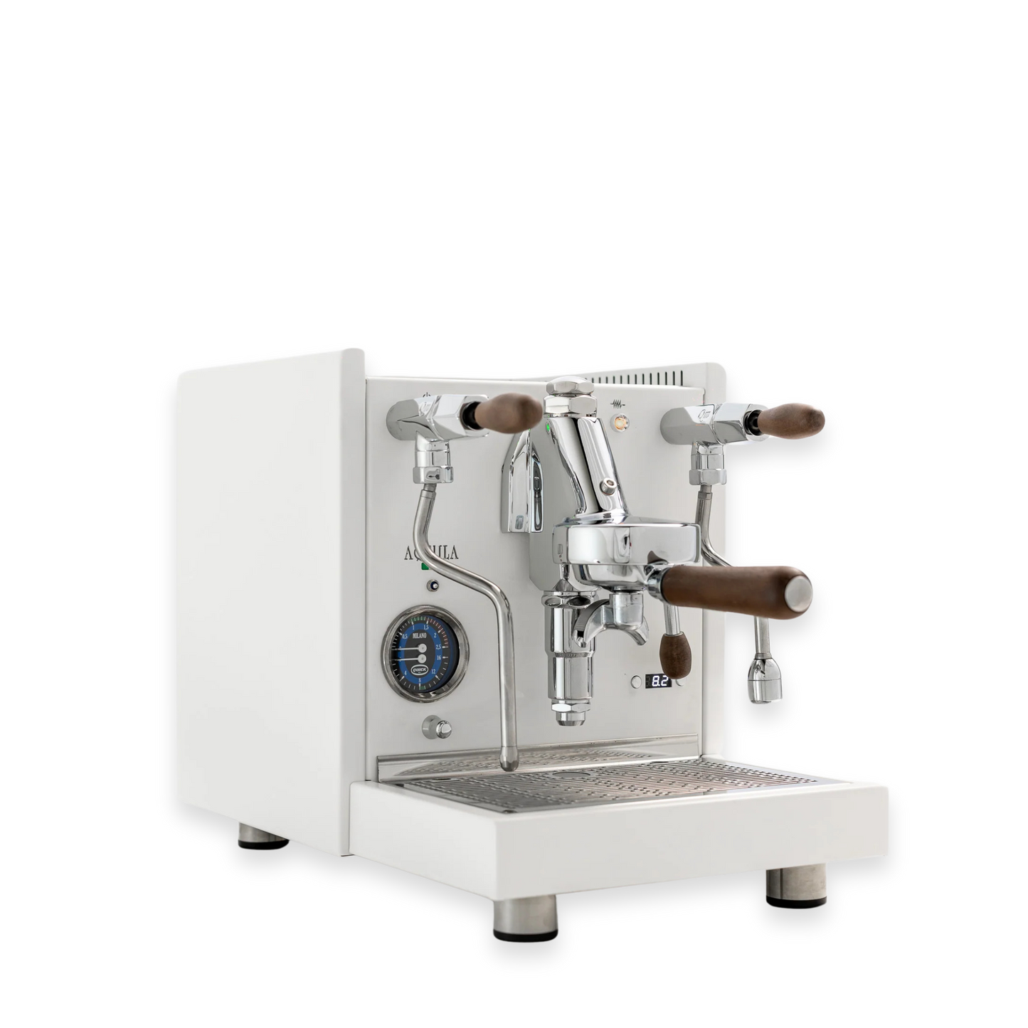 Quick Mill Aquila White Coffee Machine