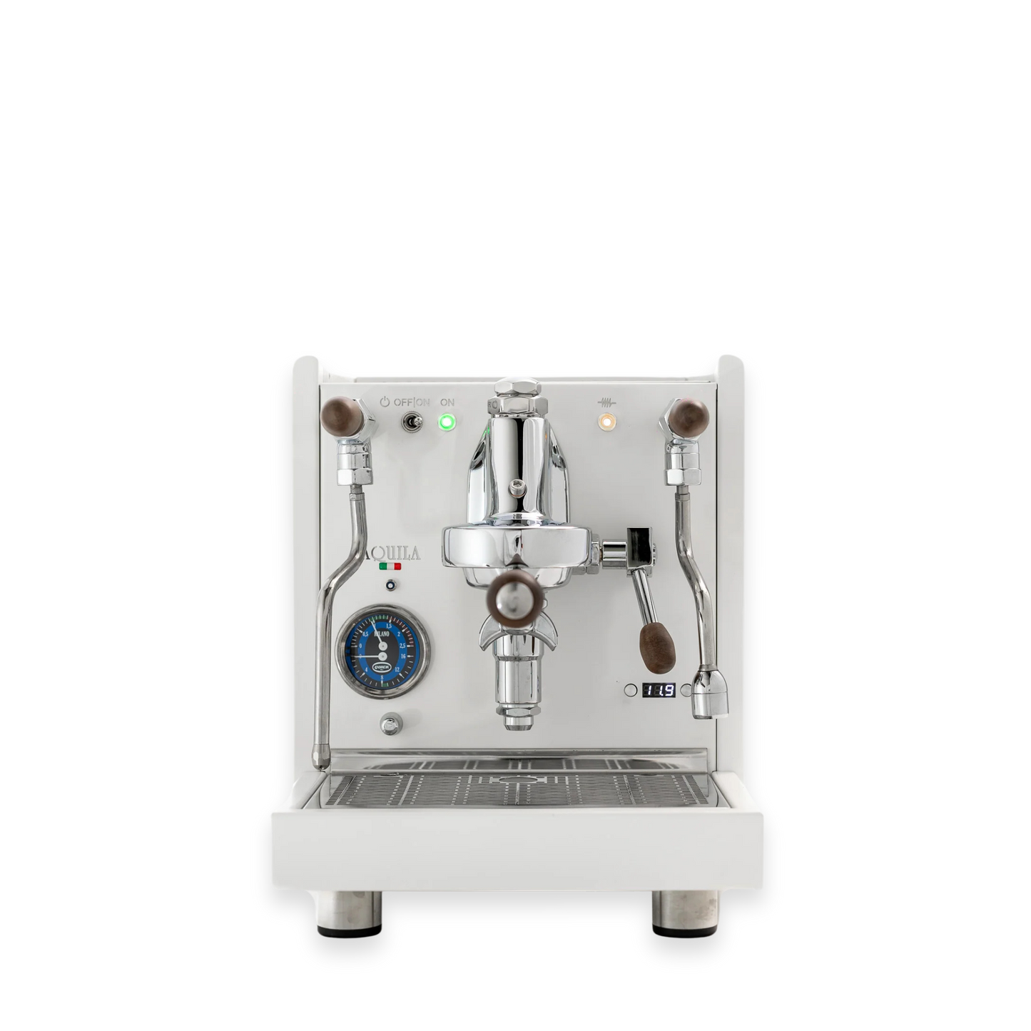 Quick Mill Aquila White Coffee Machine