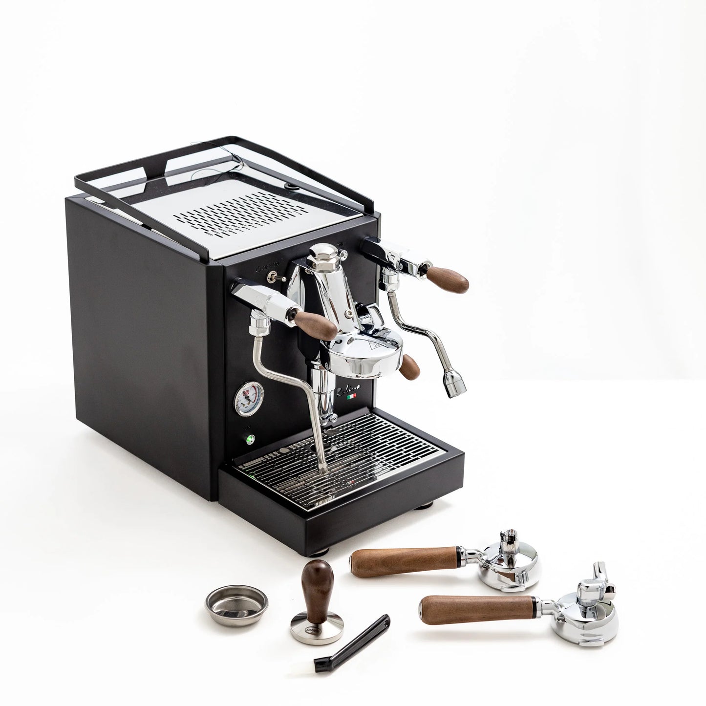 Quick Mill Rubino Black Espresso Coffee Machine