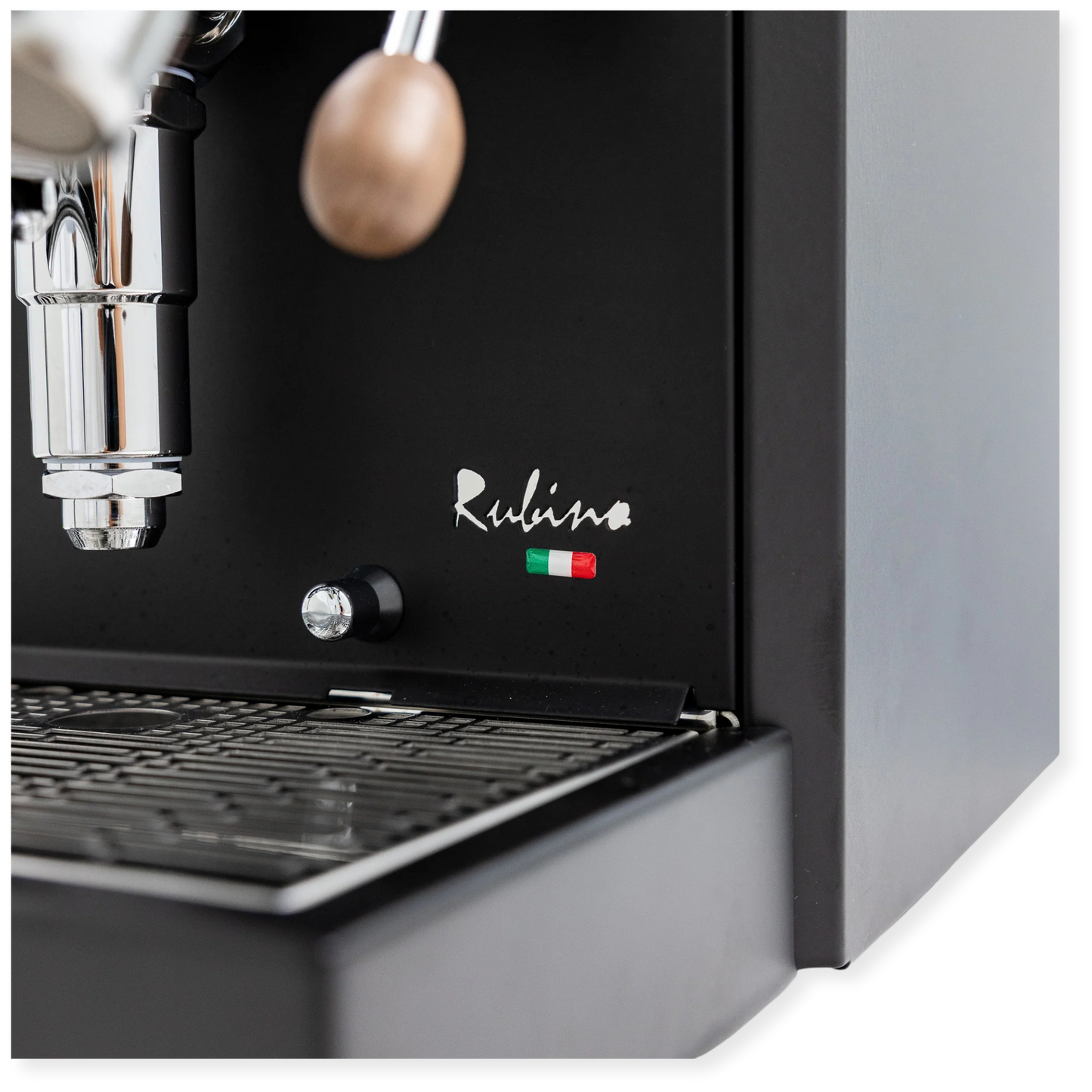 Quick Mill Rubino Black Espresso Coffee Machine