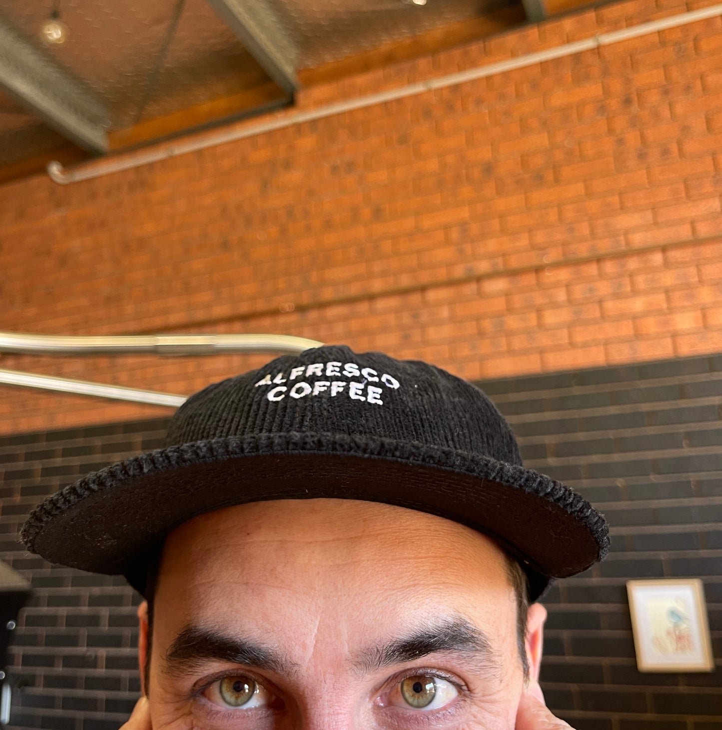 Alfresco Coffee Corduroy Cap