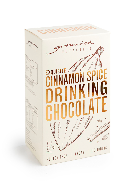 Cinnamon Spice Drinking Chocolate - Grounded Pleasures