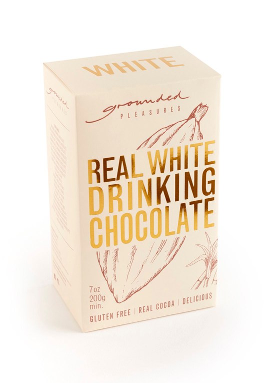 Real White Drinking Chocolate - Grounded Pleasures